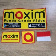 LOGO BORDIR EMBLEM BORDIR MAXIM DRIVER