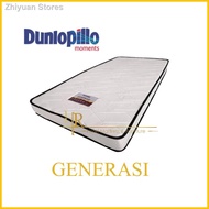 ►Dunlopillo Generasi Single 5 Inch High Density Latex Foam Feel Mattress Free Hotel Pillow (West Mal