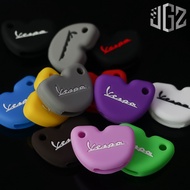 1PC Motorcycle Key Case Rubber Shell Cover Colorful Universal for Vespa Sprint Primavera S125 150 Ig