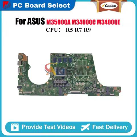 M3500QA Laptop Motherboard For ASUS VivoBook D3500Q M3401Q M3400QE M7600Q M3500Q M7400Q M3400QC M340