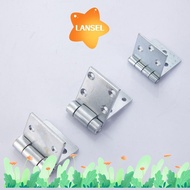 LANSEL Flat Open, Heavy Duty Steel No Slotted Door Hinge, Useful Folded Soft Close Interior Wooden  Hinges Furniture Hardware Fittings