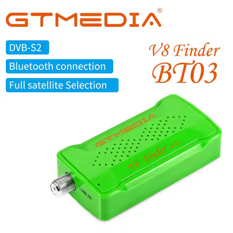 GTMEDIA V8 Finder BT03 Support Android IOS Satellite Finders DVB-S2 Android Digital BT HD Satellite 