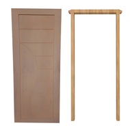 Daun Pintu + Kusen Kayu Kamper Oven