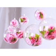 3/4/5/8/10/11/12/14/16/20cm Christmas Tress Decorations Ball Transparent Plastic Baubles Christmas B