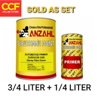 Anzahl Urethane Paint Primer and Clear with Catalyst (Each sold separately)