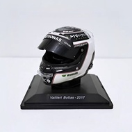 F1 Helmet Model 1: 5 Spark Bottas 2017 Helmet Mercedes-Benz W08 Bottas F1 W08 EQ Power+Bottas Merced