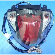 SOLARIZ Tail Rear Brake Lamp Modify Come with Signal Lampu Brek Belakang Tanam Signal Modifi