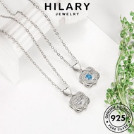 HILARY JEWELRY Perempuan Necklace Hexagram Korean Accessories Sweet Sterling Pendant 925 Silver For Chain Perak Original Moissanite Diamond Love Rantai Women 純銀項鏈 Leher N227