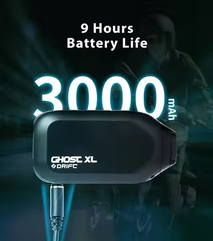 Drift Ghost XL Action Camera 1080P HD WiFi Sports Cam 9H Long Battery IPX7 Waterproof Motorcycle Hel