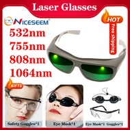 Laser Protective Glasses Hair Removal Goggles UV IPI IR IPL FPV 200-2000nm Welding Goggle Eye Safety