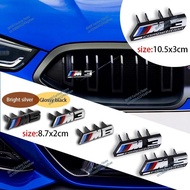 3D ABS M Competition Logo  Emblem Car Front Grill Badge For M1 M2 M3 M4 M5 M6 M7 M8 F48 G01 E84 E83 