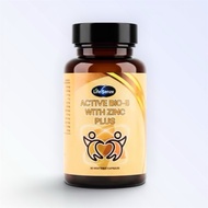 LifeSenze Active Bio-B With Zinc Plus (30 Capsules)