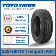【Official Webstore RM625-5%】235/50R18 Toyo Tires Tranpath R30 *Year2024/2025【OEM Toyota Alphard Vell