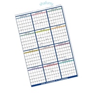 SHFY 2026 Full Year Calendar Wall Planner 2026 Yearly Planner Erasable Wall Planner