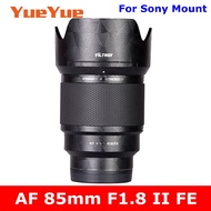 Preorder AF 85 1.8 II FE For Sony Mount Camera Lens Body Sticker Coat Wrap Film Decal Skin For Viltr