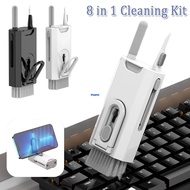 8-in-1 Computer Keyboard Cleaner Multifunctional Headset Keyboard Ceaning Kit Mobile Screen Cleaner Tools Keycap Puller