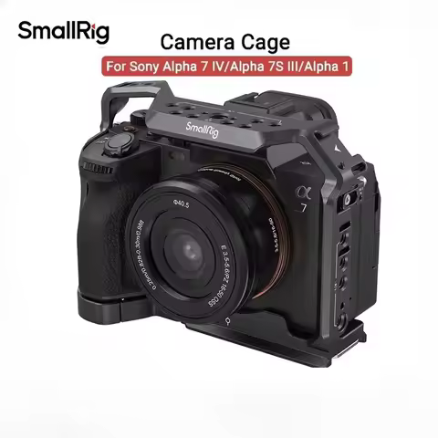 SmallRig 3666 for Sony A7 IV a7m4 Camera Cage Rig for Sony Alpha 7 IV/A7S III/A1/A7R IV with Multi-M