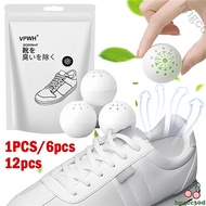🚀12pc Shoe Deodorant Ball/ Sneaker Odour Eliminator Deodorizer/ Shoe Cabinet Odor Removal/ Cupboard Wardrobe Scent