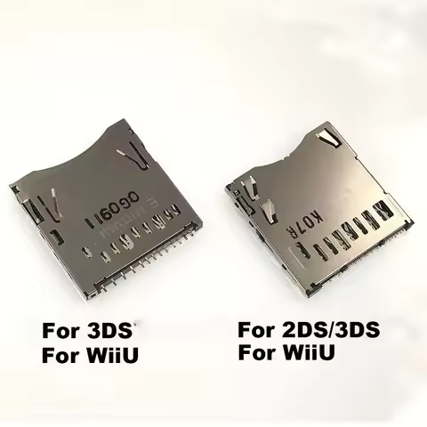 1PC For 3DS SD Game Card Reader Slot Tray Socket Board Connector For 2DS 3DS Console Accessories Rep