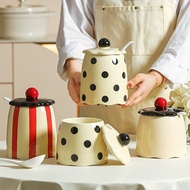 Modern Style Lard Jar Household Chili Oil Jar Lard Storage Jar Large Capacity Meat Oil Jar Oil Spicy