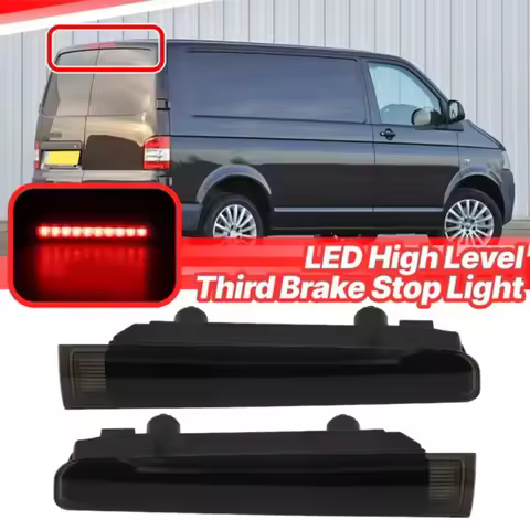 2Pcs For VW T5 T6 Transporter Caravelle 2003-2015 LED High Level Third Brake Stop Light Lamp 7E09450
