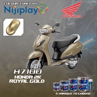 NIJIPLAY H7100 ROYAL GOLD HONDA 2K MOTOR PAINT