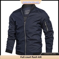 Ready Stock 6XL Waterproof Outdoor Jacket Jaket Motor Saiz Besar Men's Winter Jaket Lelaki Thin Wind