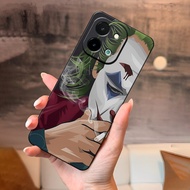 Latest Vivo Y28 4G Softcase 2024 J0ker Pattern Case TPU Silicone Case Pro Camera Softcase Vivo Premi