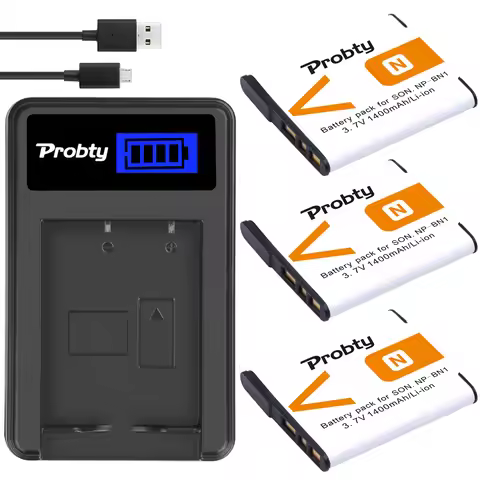 NP-BN1 Battery & Charger for SONY Cyber-shot DSC-TX7S DSC-TX7TS/L DSC-WX5/S DSC-TX5R DSC-TX5S DSC-TX