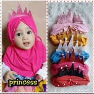 Mahkota PRINCES baby Hijab Tudung Budak Perempuan - cute children's Hijab