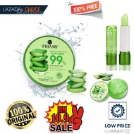 Aloe Vera 99% Gel Soothing &amp; Moisture + Aloe vera Lipstick + Free Gift