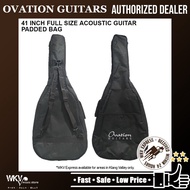 Ovation Guitars 41" Full Size Acoustic Guitar Padded Bag Kapok Gitar Beg