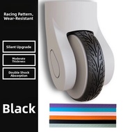 Self-Adhesive Silent Rubber Protection Cover for Luggage Wheels Universal Single Double Wheel Chair 