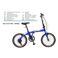 Sepeda Lipat / Folding Bike Odessy 20" 72 We 7 Speed-/ Instan