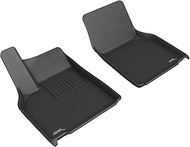 3D MAXpider Custom Fit Kagu Floor Mat (Black) Compatible with Tesla Model Y Juniper 2026 - Front Row