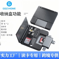 Pembaca Kad OTG Pelbagai fungsi Serasi dengan Telefon Apple Penyesuai OTG Pemacu Denyar USB Luaran K