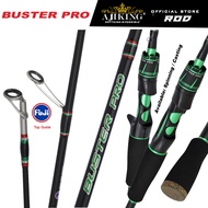 Ajiking Buster Pro Spinning / Casting (5'6"ft-8'0"ft)  Fishing Rod Lightweight Graphite Joran Pancin