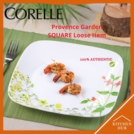 Corelle Loose Square Provence Garden Dinner Plate Soup Plate Fish Plate Serving Bowl Divided Plate Pinggan Suku Suku