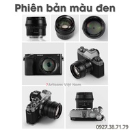 Ống kính TTArtisan 50mm F1.2 chân dung xóa phông cho Sony Canon EOS M Canon R Fujifilm Nikon Z Leica