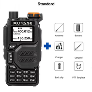 【2 PCS】HT RUYAGE UV3D HT Multi Band HT Abbree Full Band Unlock 5W Wireless Decode/Copy Frequency Tal