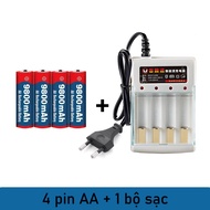 Pin sạc AA AAA bộ sạc pin BESTON C807B găm nguồn trực tiếp 220V