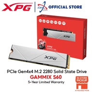 ADATA XPG GAMMIX S60 PCIe 4.0 Gen4 NVME M.2 SSD / STORAGE ( 512GB / 1TB / 2TB )