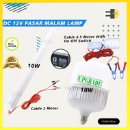 DC 12V LED Pasar Malam Lamp/Emergency Lamp/Camping Lamp/Lampu Camping/Solar DC 12V T8 Light Tube/Sol