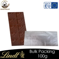 Lindt Chocolate Tablet Bulk Packing 100g