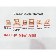 1SET 10pc Cooper Starter Contact For Use On ND Starter 3L 1.7KW , 2.0KW , 2.2KW , 2.5KW , 4.5KW