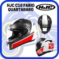 HJC HELMET C10 FABIO QUARTARARO FULLFACE HELMET ORIGINAL HJC