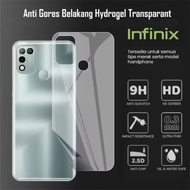 Hydrogel Back INFINIX GT 10 / 20 PRO / SMART 9 / 9HD / 2 / 2 HD / 2 PRO / 3 / 3 plus / 4 / 4C / 5 / 