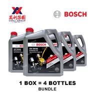 BOSCH Premium X7 Fully Synthetic API SN 5w40 Engine Oil ( 1 box 4 Bottles )