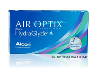 Air Optix Plus Hydraglyde แอร์ ออพติค พลัส รายเดือน 3 ชิ้น