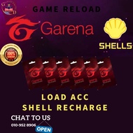 Garena Shell direct load acc/shell All Game